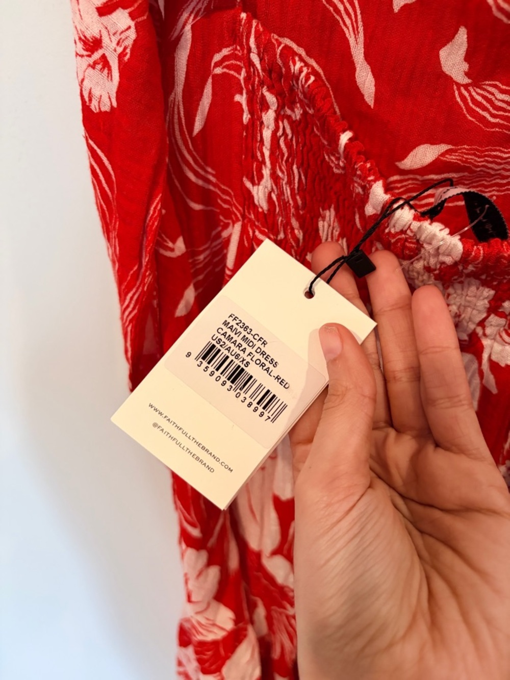Faithfull the brand Linen Maivi dress - XS - Picture 14 of 16